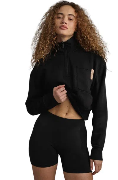 Lunya Seamless Modal Boyshort In Black
