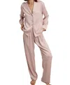 Lunya Silk Long Sleeve Pant Set In Pink
