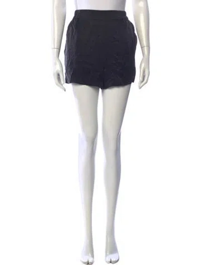 Pre-owned Lunya Silk Mini Shorts In Black