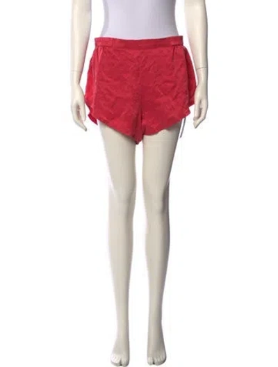 Pre-owned Lunya Silk Mini Shorts In Multi