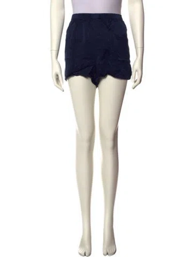 Pre-owned Lunya Silk Mini Shorts In Neutral