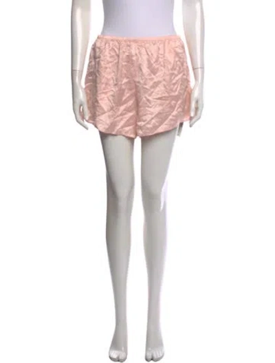 Pre-owned Lunya Silk Mini Shorts W/ Tags In Pink