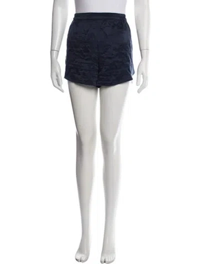 Pre-owned Lunya Silk Mini Shorts In White