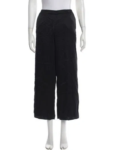 Pre-owned Lunya Silk Pajamas In Black