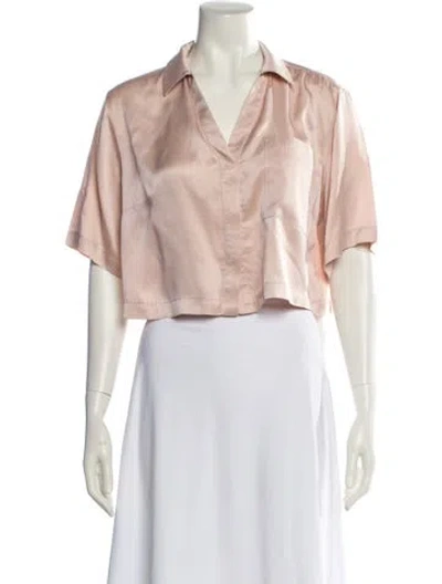 Pre-owned Lunya Silk Pajamas In Pink