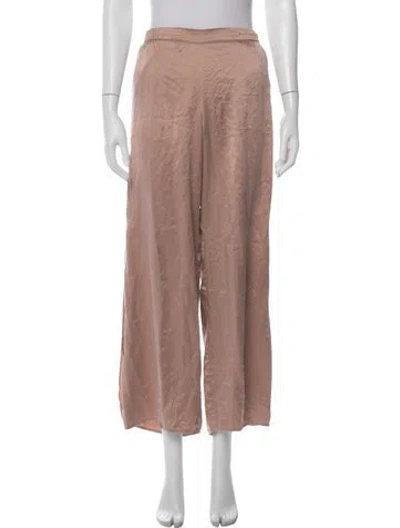 Pre-owned Lunya Silk Pajamas In Pink