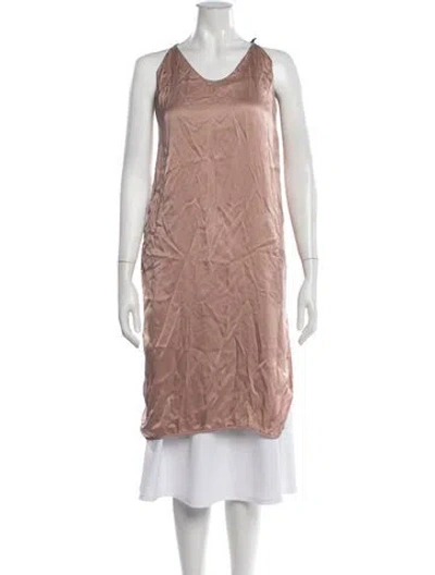 Pre-owned Lunya Silk Robe In Neutrals