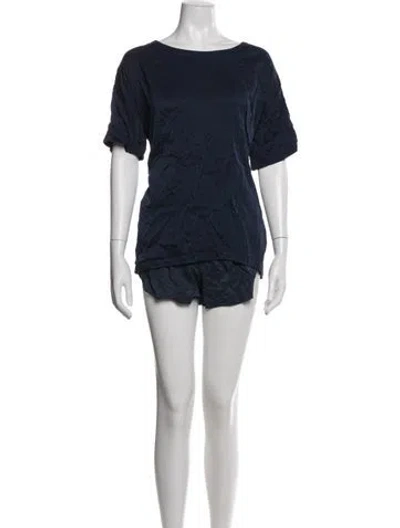Pre-owned Lunya Silk Set In Gray