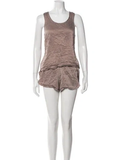 Pre-owned Lunya Silk Set In Neutral