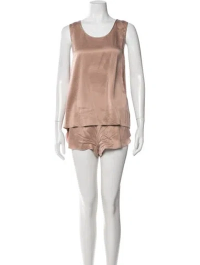 Pre-owned Lunya Silk Set In Neutral