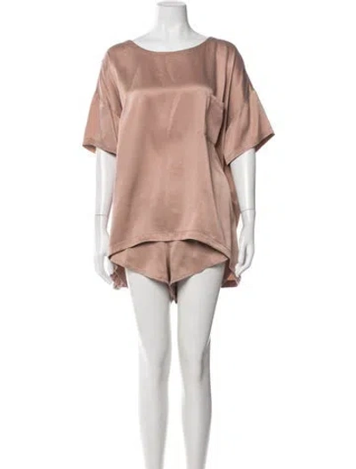 Pre-owned Lunya Silk Set In Neutral