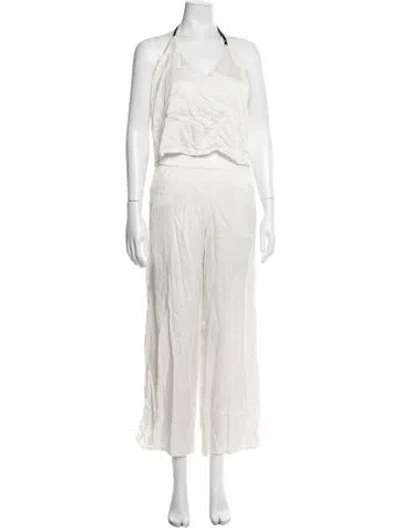 Pre-owned Lunya Silk Set In Neutrals