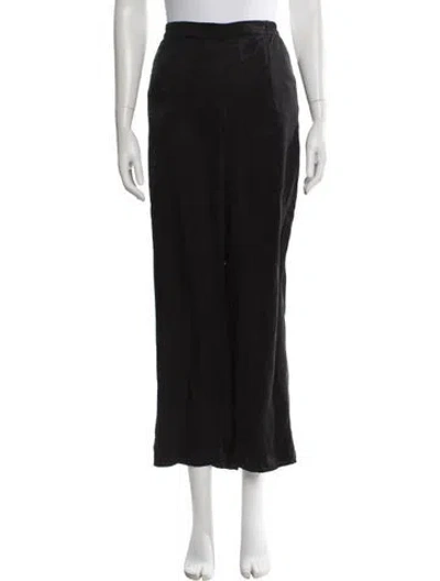 Pre-owned Lunya Silk Sweatpants In Black