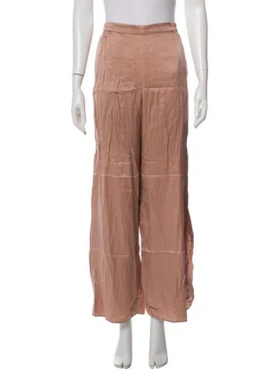 Pre-owned Lunya Silk Sweatpants In Pink