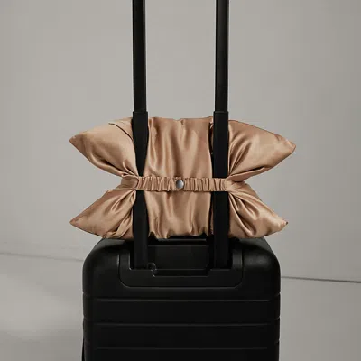 Lunya Silk Travel Pillow In Hidden Nest