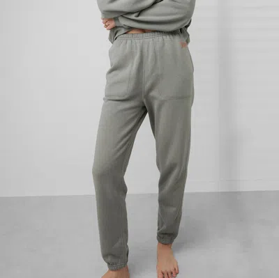 Lunya Silksweats Reversible Jogger In Shaded Olive