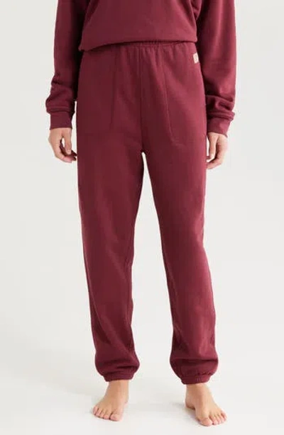 Lunya Silksweats™ Reversible Pajama Joggers In Calliope Wine