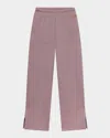Lunya Silksweats Reversible Sherpa-lined Lounge Pants In Dawning Mist