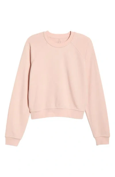 Lunya Silksweats Reversible Sweatshirt In Pink