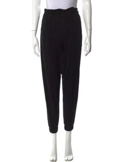 Pre-owned Lunya Skinny Leg Pants In Black