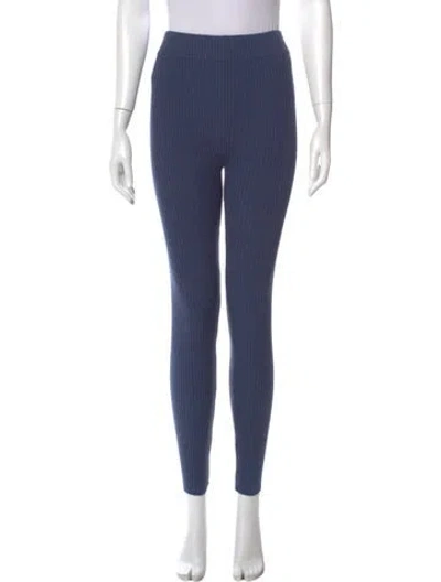 Pre-owned Lunya Skinny Leg Pants In Blue