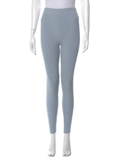 Pre-owned Lunya Skinny Leg Pants In Blue