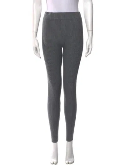 Pre-owned Lunya Skinny Leg Pants In Gray