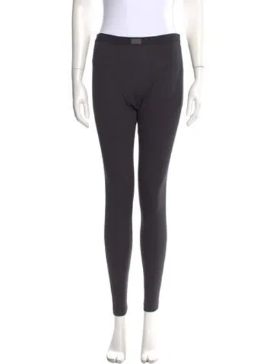 Pre-owned Lunya Skinny Leg Pants In Gray