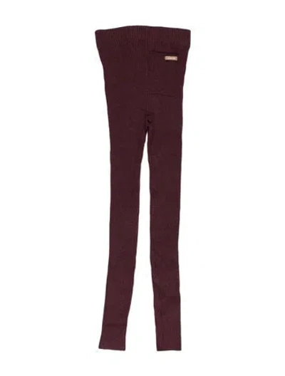 Pre-owned Lunya Skinny Leg Pants In Purple