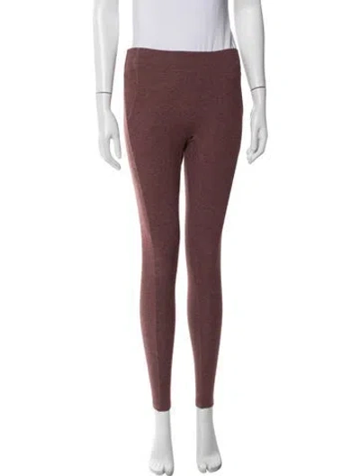 Pre-owned Lunya Skinny Leg Pants In Red