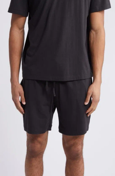 Lunya Slumberknit™ Lounge Shorts In Immersed Black