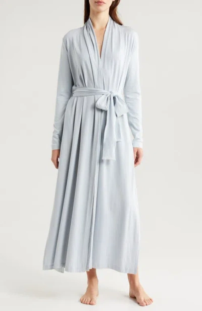 Lunya Slumberknit™ Maxi Robe In Tranquil Blue