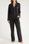 Lunya Slumberknit™ Pajamas In Black