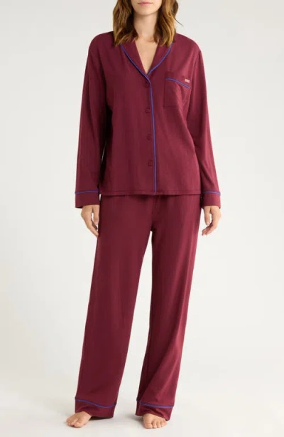 Lunya Slumberknit™ Pajamas In Red