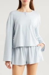 Lunya Slumberknit™ Pajamas In Tranquil Blue