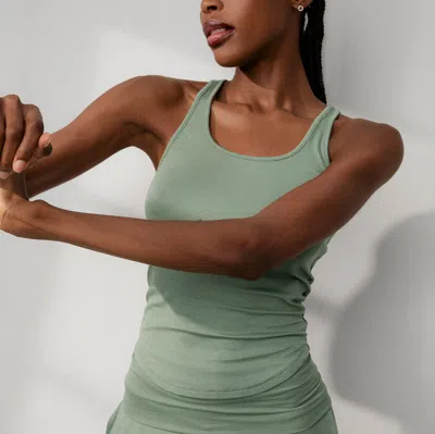 Lunya Soft Modal Rib Curved Hem Tank