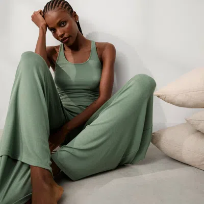 Lunya Soft Modal Rib Foldover Pant