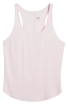 Lunya Soft Rib Racerback Pajama Tank In Purple