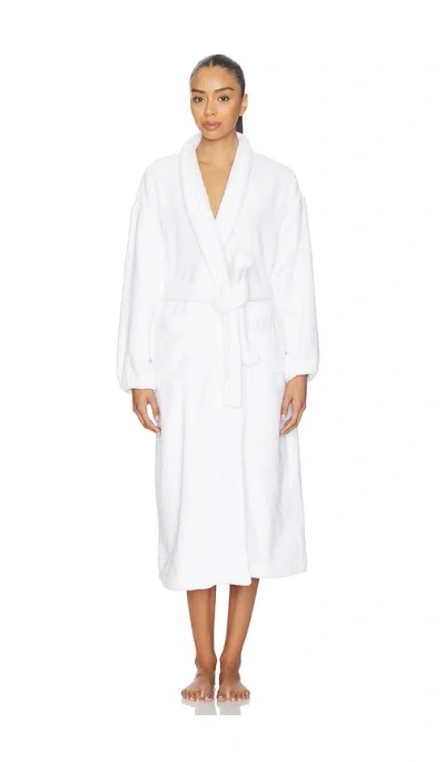 Lunya Spa Terry Robe In White