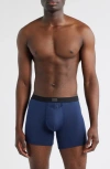 Lunya Stretch Modal Boxer Briefs In Blue