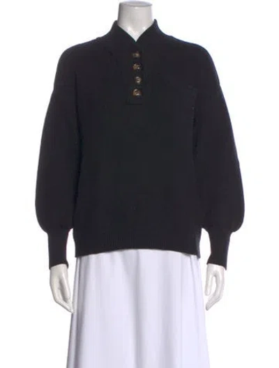 Pre-owned Lunya Sweater In Black