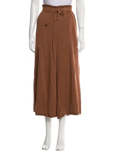 Pre-owned Lunya Sweatpants In Brown