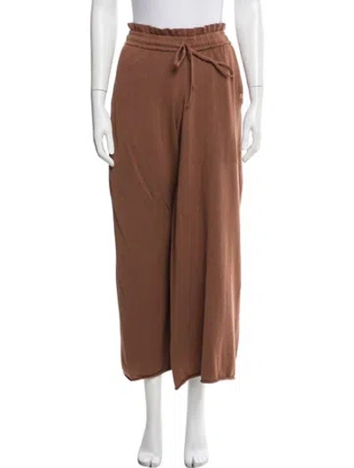Pre-owned Lunya Sweatpants In Brown