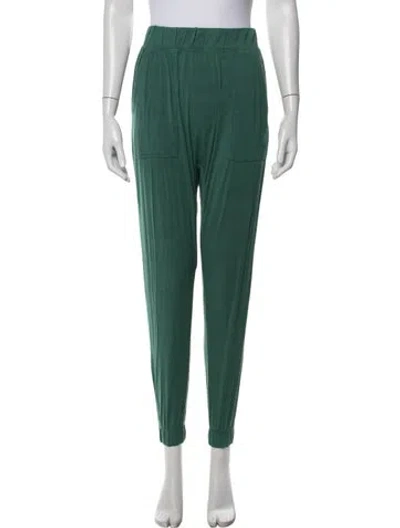 Pre-owned Lunya Sweatpants In Green