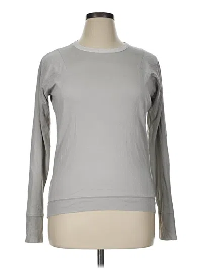 Pre-owned Lunya Sweatshirt In Gray