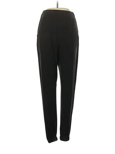 Pre-owned Lunya Track Pants In Black