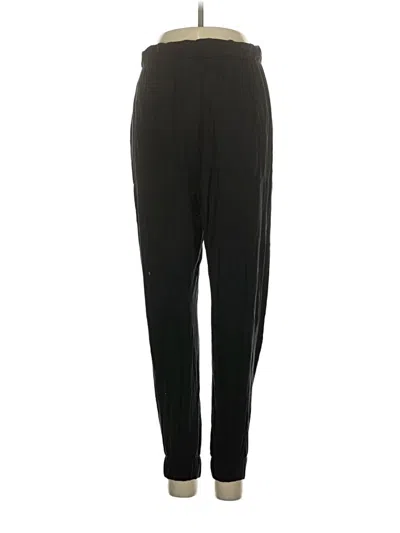 Pre-owned Lunya Track Pants In Black