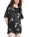 LUNYA WASHABLE PRINTED SILK TEE SET