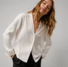 Lunya Washable Silk Button Up Long Sleeve
