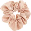 Lunya Washable Silk Classic Scrunchie In Delicate Pink